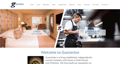 Desktop Screenshot of guarantee-laundries.co.uk